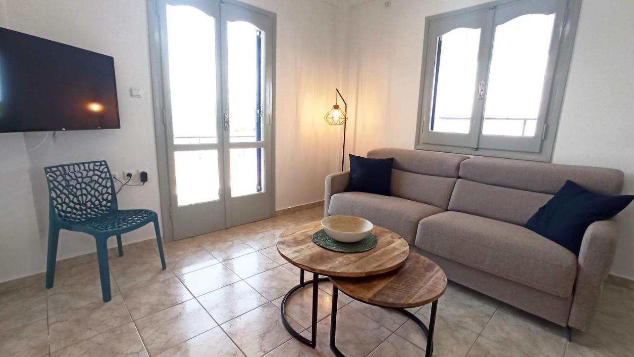 Villa Blue Cocoon - Chrani Messinia Peloponnese- Sea View 800 M From Beach Luaran gambar